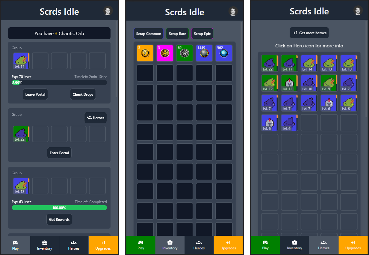 Sacerdos Idle Presentation